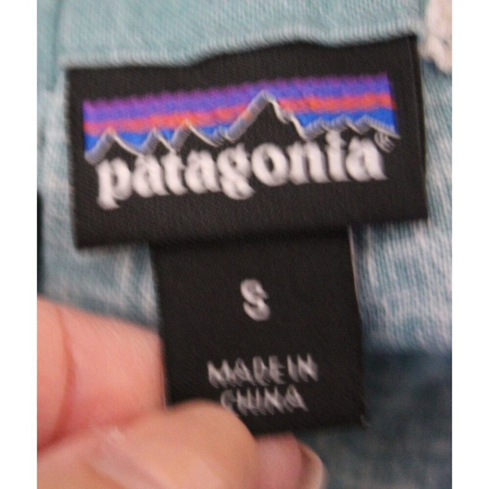 Patagonia Garden Island Belted Shorts Casual Women's size Small Hemp Blend - Picture 3 of 7
